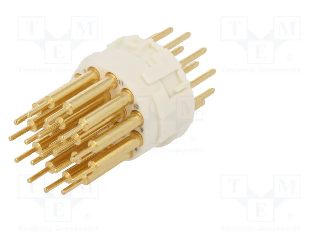 HARTING Conector M23 macho con plantilla de 17 pines, industrial HARTING Conector M23 macho con plantilla de 17 pines, industrial