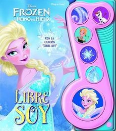 PI KIDS Disney Frozen: Elsa, Anna, Olaf y más! - Libro de sonidos con 6 canciones