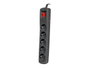 Armac ARC 5 Regleta de 5 tomas, cable de 1,5m, negra