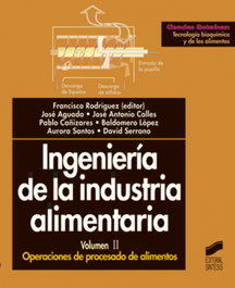 SINTESIS EDITORIAL, ING. INDUSTRIA ALIMENTARIA VOL II