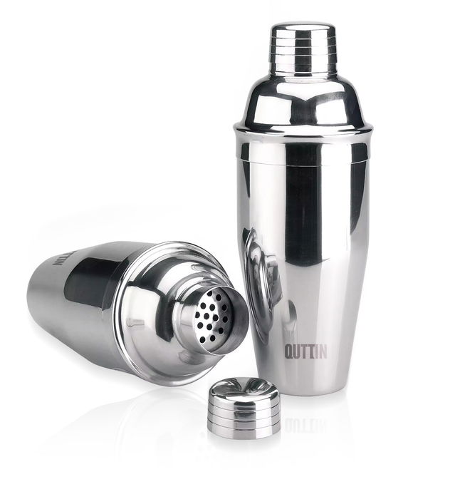 My Bar Coctelera de Acero Inoxidable 550 ml (8,5 x 15,5 x 8,5 cm) (12 Unidades)