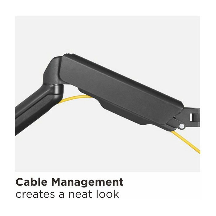 EQUIP Soporte de Monitor 17"-32" para 2 Pantallas TFT, Giro 180°, 2 Brazos Articulados, Capacidad 9Kg, Color Negro EQUIP Soporte de Monitor 17"-32" para 2 Pantallas TFT, Giro 180°, 2 Brazos Articulados, Capacidad 9Kg, Color Negro