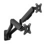 Equip Soporte de pared para doble monitor 17-32 pulgadas Negro