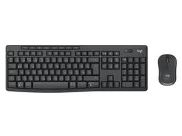 Logitech MK370 Combo for Business Teclado y Ratón Inalámbrico QWERTY Portugués Grafito