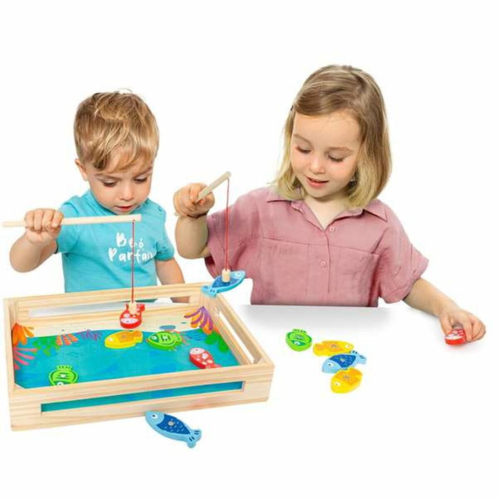 Molto Juego De Pesca de madera