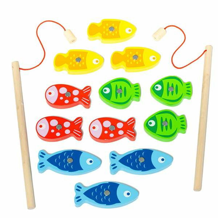 Molto Juego De Pesca de madera