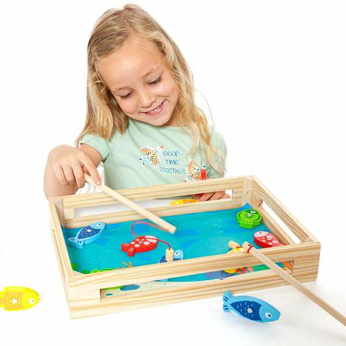 Molto Juego De Pesca de madera