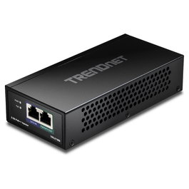 TRENDnet TPE-219GI Inyector PoE++ de 2.5 Gigabit Ethernet, 90 W de Potencia PoE, Negro, IEEE 802.3/af/at/bt/bz/ab/u, Certificado CEFCC/ETL
