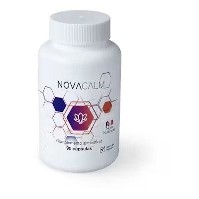 N&N NOVA NUTRICION Nova Calm Suplemento Alimenticio 90 Cápsulas