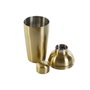 DKD Home Decor Set de Coctelería de 5 Piezas en Inox Dorado
