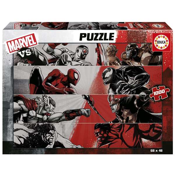 Educa Puzzle 1000 Piezas Marvel vs 1000 Piezas