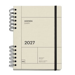 MIQUELRIUS Agenda Anual 2027 Trends Back to Basics Wire-O Crema