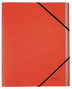Leitz Carpeta Clasificadora de Cartón 12 Posiciones A4 Recycle Rojo