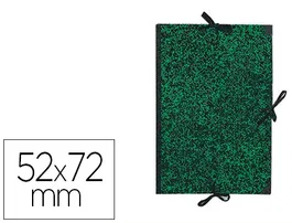 Canson Carpeta Dibujo Classic 52x72 cm Lazos Marmol Verde