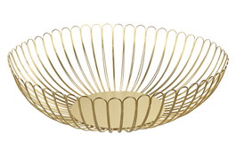DKD Home Decor Centro Mesa Chic Dorado 32 x 8,5 x 32 cm