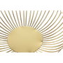 DKD Home Decor Centro Mesa Chic Dorado 32 x 8,5 x 32 cm