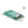 DeLOCK Adaptador Mini PCIe a ranura M.2 Key E 64338