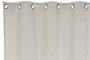 DKD Home Decor Cortina Cocodrile Urban Marfil 260 x 140 cm (2 Unidades) Poliéster Jaquard