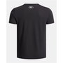 Camiseta de Manga Corta Infantil Under Armour Flame Wm Ss Negro
