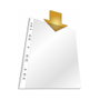 Durable Fundas multitaladro A4 transparentes 35 mc