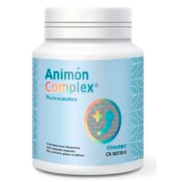 EBIOTEC Animon Complex 100 Cap. Suplemento con Hierro, Ácido Fólico y Vitamina B12
