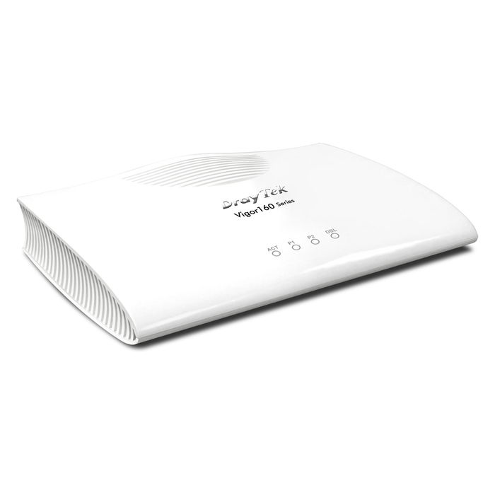 DrayTek Vigor 167 VDSL2 Super Vectoring Modem VDSL2/ADSL2+ 300 Mbit/s RJ-45 RJ-11 blanco para Alemania, Austria, Suiza (DE-AT-CH)
