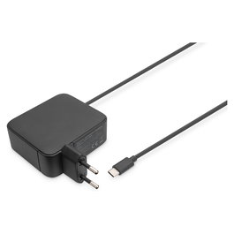 Digitus DA-92347? Cargador USB-C GaN 100W PD3.0 para Portátil, Universal, Cable 1.2m, Compatible con MacBook, Lenovo, HP, Dell
