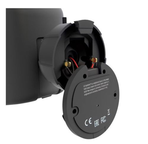 LD Systems LDDQOR3TB Altavoz Pasivo de 2 Vías para Interior/Exterior de 3 Pulgadas, 16 Ohm, 70/100 V, Negro (Par)