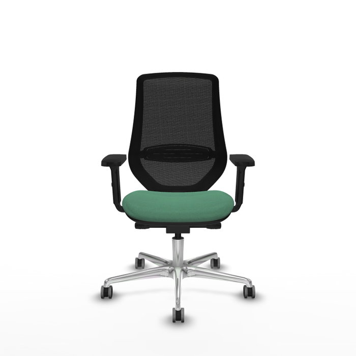 PIQUERAS Y CRESPO Silla de oficina Mardos Verde esmeralda y Negro PIQUERAS Y CRESPO Silla de oficina Mardos Verde esmeralda y Negro