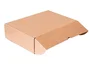 Q-connect Caja Automontable para E-commerce y Regalo, Cartón Reciclado Canal Simple 3 mm Kraft, 330x250x100 mm