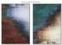 DKD Home Decor Cuadro Lienzo Abstracto Multicolor Surtido de 2 Unidades