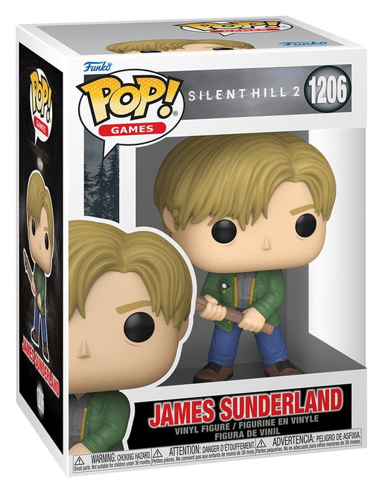 Funko POP! Games James Sunderland Silent Hill Figura de Vinilo