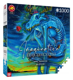 Puzzle Imagination Series Kamil Jakóbczak Bialy Wilk (1000 piezas)