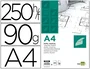 Liderpapel Papel Vegetal 90gr 210x297mm Transparencia Regular Satinada Lápiz Tinta