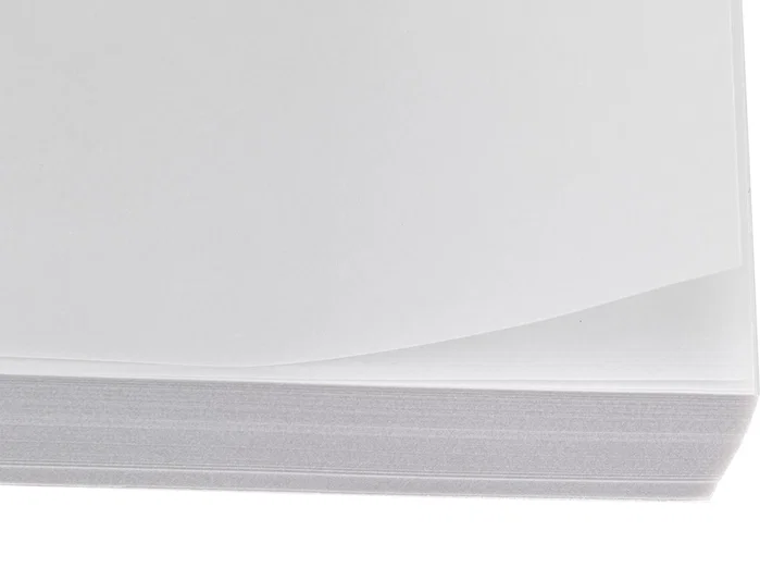 Liderpapel Papel Vegetal 90gr 210x297mm Transparencia Regular Satinada Lápiz Tinta