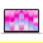 Apple MacBook Air 13" Laptop con chip Apple A18 Pro (6 núcleos CPU, 5 núcleos GPU), 8GB RAM, 512GB SSD, Pantalla Liquid Retina, Touch ID - Color Rosa (Blush)