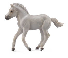 Collecta Potro Fjord Gris M-88633 - Figura de Caballo Realista y Detallada para Coleccionistas y Niños +3 Años