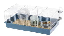 Ferplast Jaula Criceti 11 Blanca para Hamsters y Pequeños Roedores