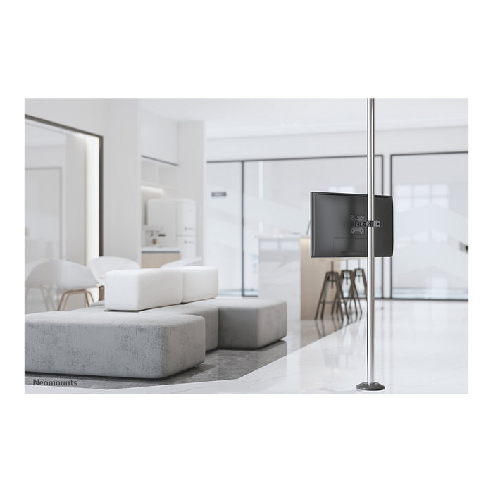 Newstar Soporte de Poste para TV 75x75 - 100x100mm, Capacidad 8kg, para Televisores de 17 a 32 Pulgadas