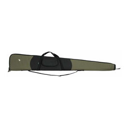 Gamo Funda para Carabina Semiautomática Acolchada, Negra y Verde, 130 cm, con Asas y Correa Ajustable, Bolsillo Lateral