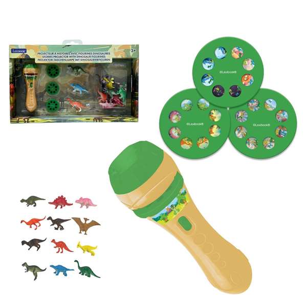 Lexibook Proyector conjunto de regalo y linterna Dinosaurio Lexibook Proyector conjunto de regalo y linterna Dinosaurio
