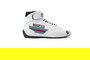 Sparco Zapatillas de Motorsport Estilo Martini Blanco para Uso Diario y Eventos Referencia S00128738MRBI Talla 38