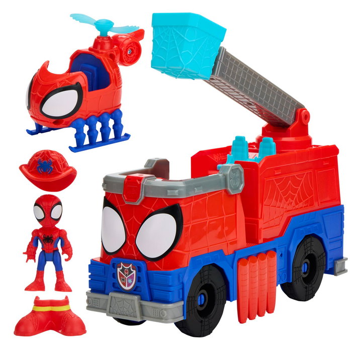 HASBRO Spidey Rescuewebs Camión de Bomberos G1992 HASBRO Spidey Rescuewebs Camión de Bomberos G1992