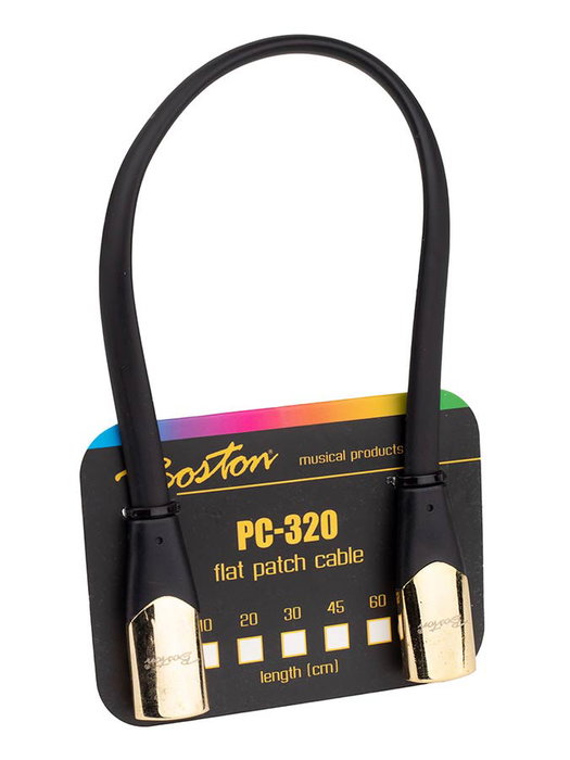 Boston Cable Plano 0.3M Negro Jack X 2