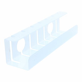 Compossar Pasacables de Metacrilato Transparente para Escritorio