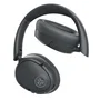 JLab Lux ANC Auriculares Inalámbricos Bluetooth 5.3 con Cancelación Activa de Ruido, Diadema Circumaural Plegable, 70h Autonomía, Grafito