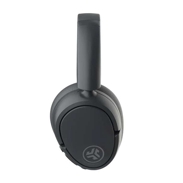 JLab Lux ANC Auriculares Inalámbricos Bluetooth 5.3 con Cancelación Activa de Ruido, Diadema Circumaural Plegable, 70h Autonomía, Grafito