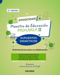 PIRAMIDE, Oposiciones. Maestro de Educación Primaria II, Antonia Ramírez García