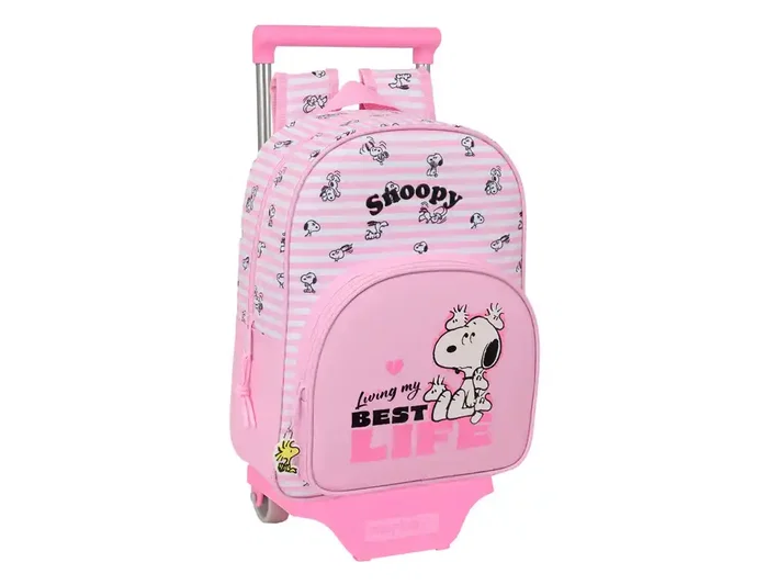 Safta Mochila Mod. 185 con Carro 705 Snoopy