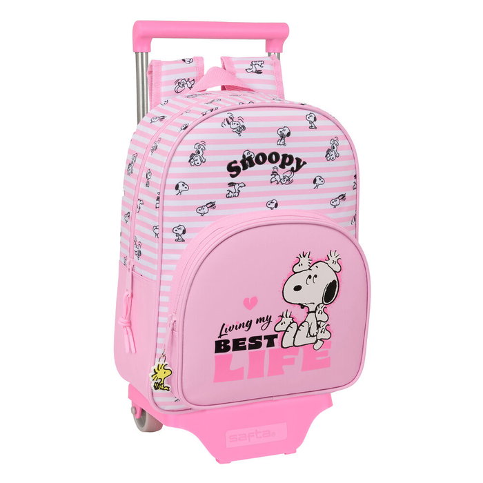 Safta Mochila Mod. 185 con Carro 705 Snoopy